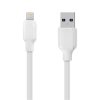 OBAL:ME Simple USB-A/Lightning Kabel 1m White