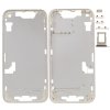 Středový rám iPhone 14 střední rámeček kryt starlight bílý