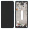 samsung galaxy a52 lcd displej dotykove sklo fialove a525 a526 service pack