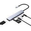usb c hub usb 2 0 7x port rozbocovac hdmi sd redukce