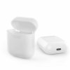 Apple Airpods ochranný kryt silikonový průhledný obal na bezdrátová sluchátka transparentní