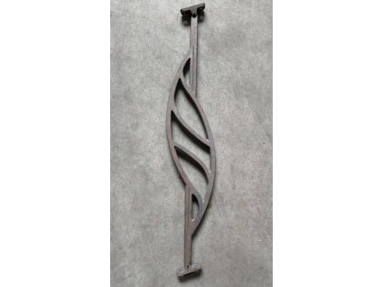 L 198 litinové "pavločové" zábradlí, litinová výplň -ornament, ozdobný odlitek, plot, brána, oplocení, mříž, schodiště