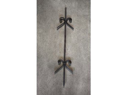 K 5269 kovaná tyč,  ozdobná výplň pro kované ploty, brány, zábradlí, schodiště a mříže