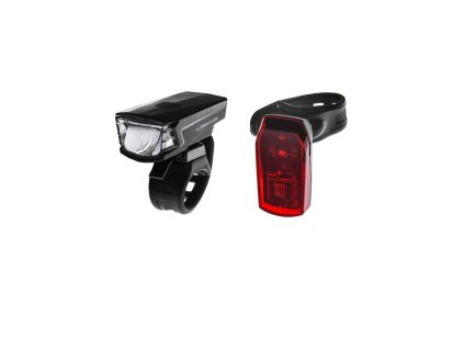 Svetla set SINGLE 11LED 2f2f USBbat cierne