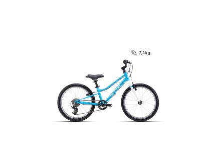 Detský bicykel CTM SLY 20 matná modrá (1)