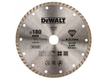 Dia řezný kotouč 180mm DeWALT DT3722 