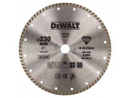 Dia řezný kotouč 230mm DeWALT DT3732 