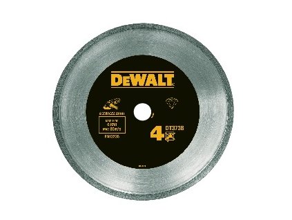 Dia řezný kotouč 230mm DeWALT DT3738 