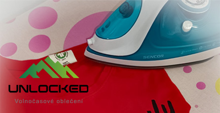 Perte a žehlete vaše bavlněná trička a oblečení tak, abyste chránili materiál a udrželi si dlouhotrvající potisk.