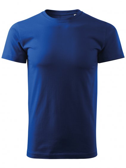 pánské triko bez potisku basic tmavě modrá