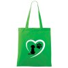 Dámská nákupní taška s potiskem UNLOCKED Miluji pejsky applegreen0