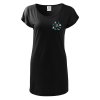 Dámské trikošaty s potiskem unlocked joga černá