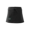 Dámská sukně 2v1 s potiskem unlocked jogínky II černá 1