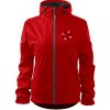 Dámská softshellová bunda s kapucí UNLOCKED jóga II červená