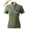 Dámská polokošile s potiskem unlocked mandala khaki