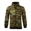 Camo Zipper C19 Mikina pánská