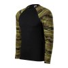 Camouflage LS 166 Triko unisex