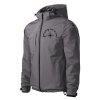 Pánská bunda 3v1 s potiskem unlocked horal a směr šedá 1