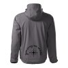 Pánská bunda 3v1 s potiskem unlocked horal a směr šedá 2