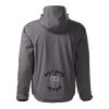 Pánská bunda 3v1 s potiskem unlocked respect šedá 2