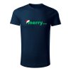 Pánské tričko s potiskem UNLOCKED - Merry...námořní