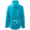 Dámská softshellová bunda s kapucí UNLOCKED světle modrá