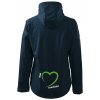 Dámská softshellová bunda s kapucí UNLOCKED námořní modrá 2