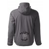 Pánská bunda 3v1 s potiskem unlocked respect šedá 2