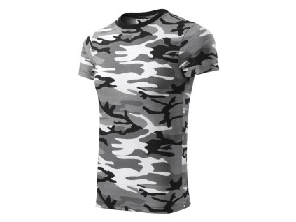 Camouflage 144 Tričko unisex (Farba camouflage gray, Variant XS)