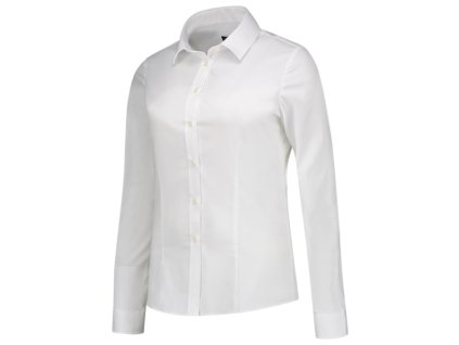 Fitted Stretch Blouse T24 Košeľa dámska (Farba biela, Variant 34)