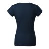 Fit V-neck 162 Tričko dámske (Farba biela, Variant XS)