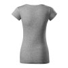 Fit V-neck 162 Tričko dámske (Farba biela, Variant XS)
