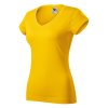 Fit V-neck 162 Tričko dámske (Farba biela, Variant XS)