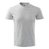 V-neck 102 Tričko unisex (Farba biela, Variant S)
