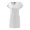 Love 123 Tričko/šaty dámske (Farba biela, Variant XS)