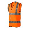 HV Bright 9V3 Bezpečnostná vesta unisex (Farba fluorescenčná žltá, Variant M)