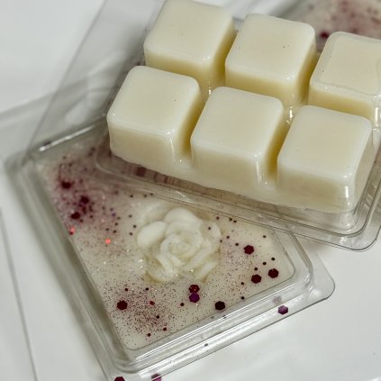 Sójový vonný vosk-růže