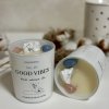 Sójová svíčka s krystaly-Good vibes