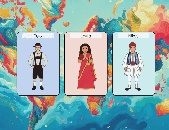 Poznejte děti z různých koutů světa