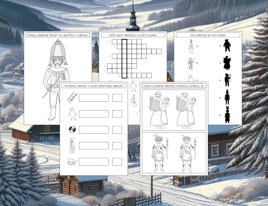 Co je masopust? Pracovní listy ke stažení