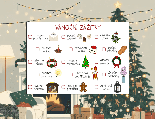 Vánoční aktivity pro děti