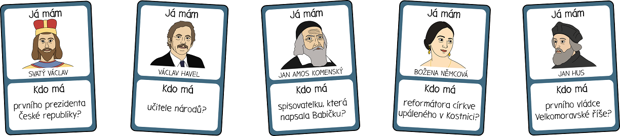 Já mám kdo má osobnosti české historie