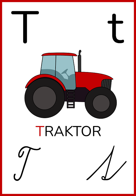Výukové plakáty Abeceda