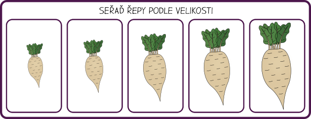 Třídění dle velikosti