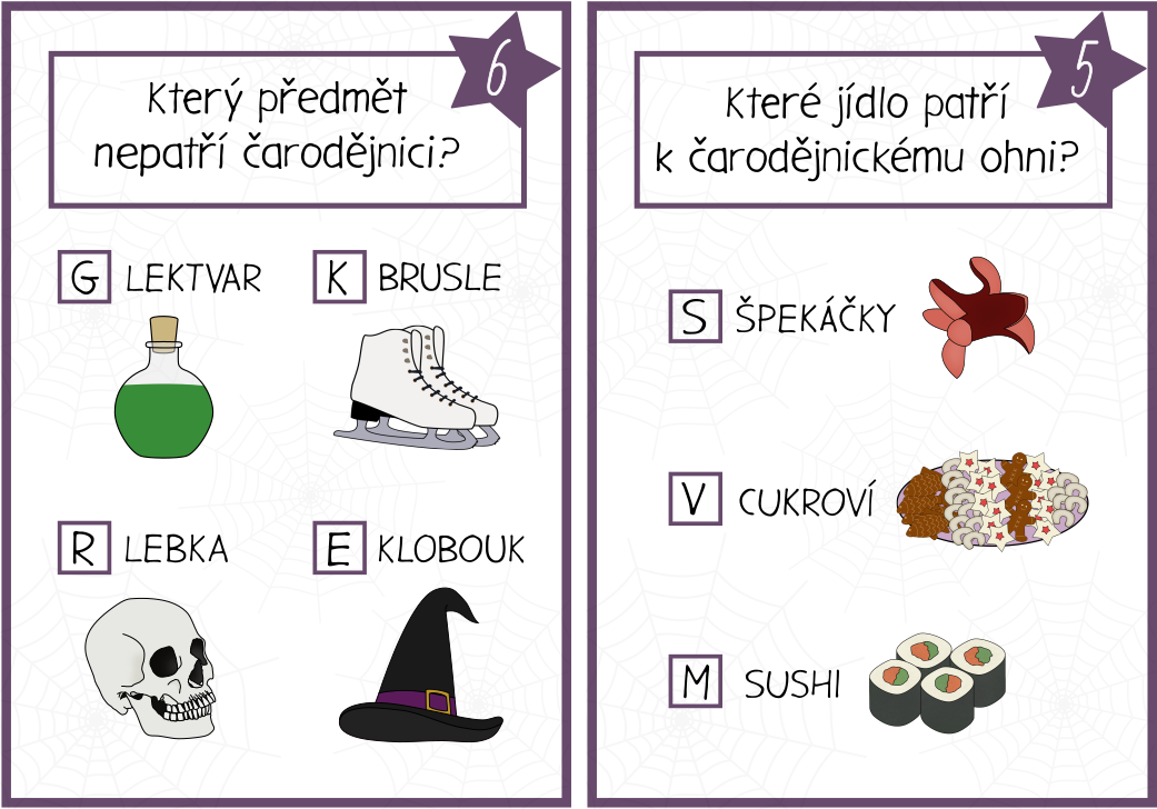 Čarodějnická stezka listy