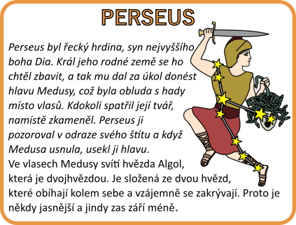 Bájná souhvězdí výukové karty