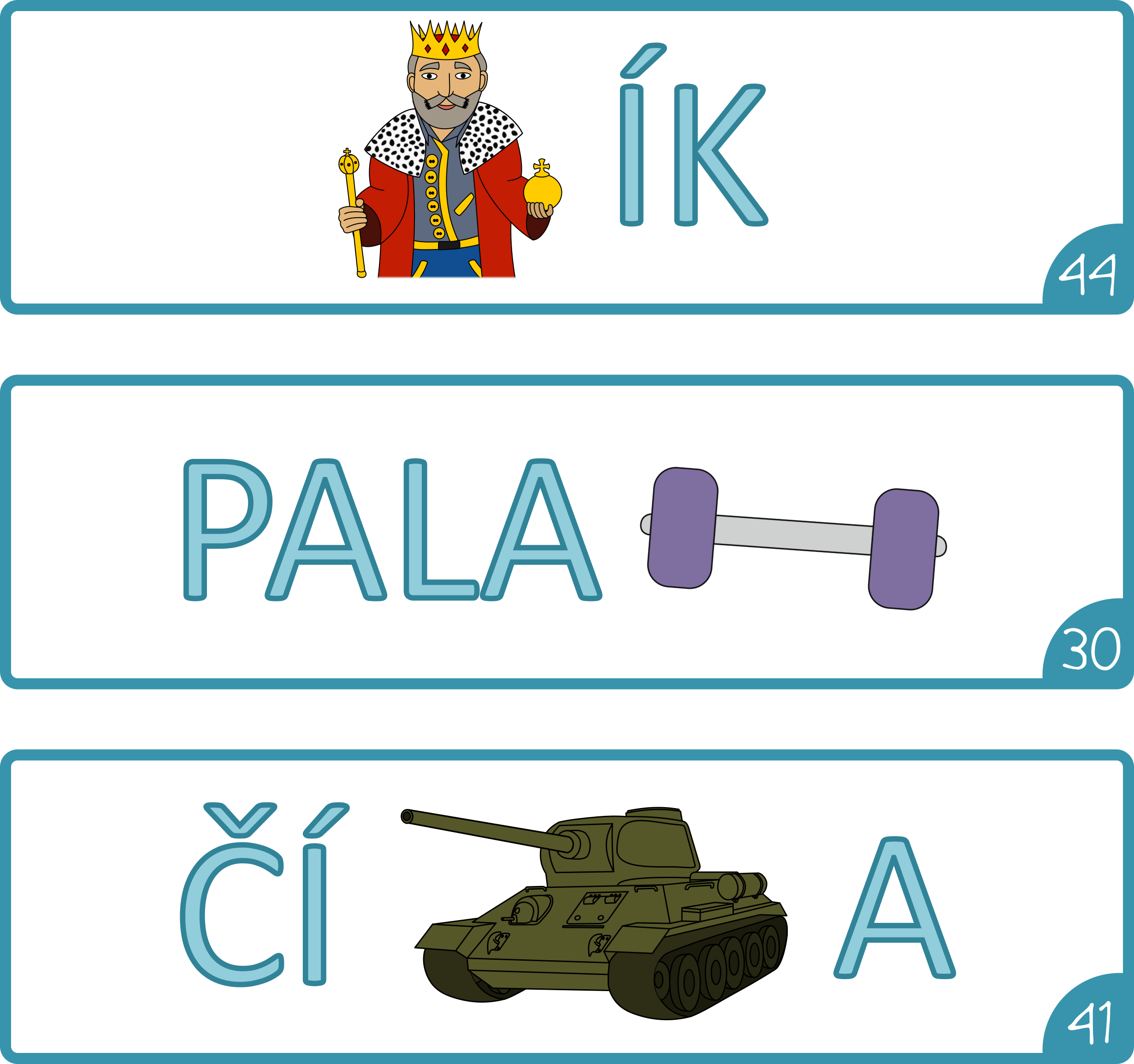 Obrázkové rébusy pro děti