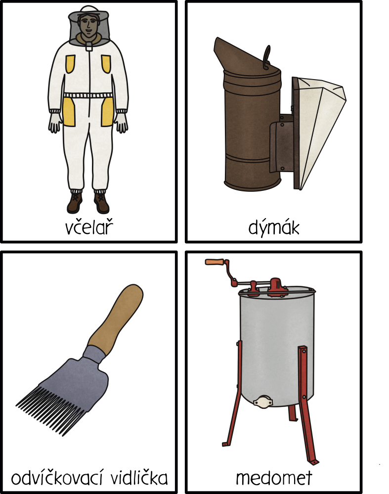 Včelařské pomůcky
