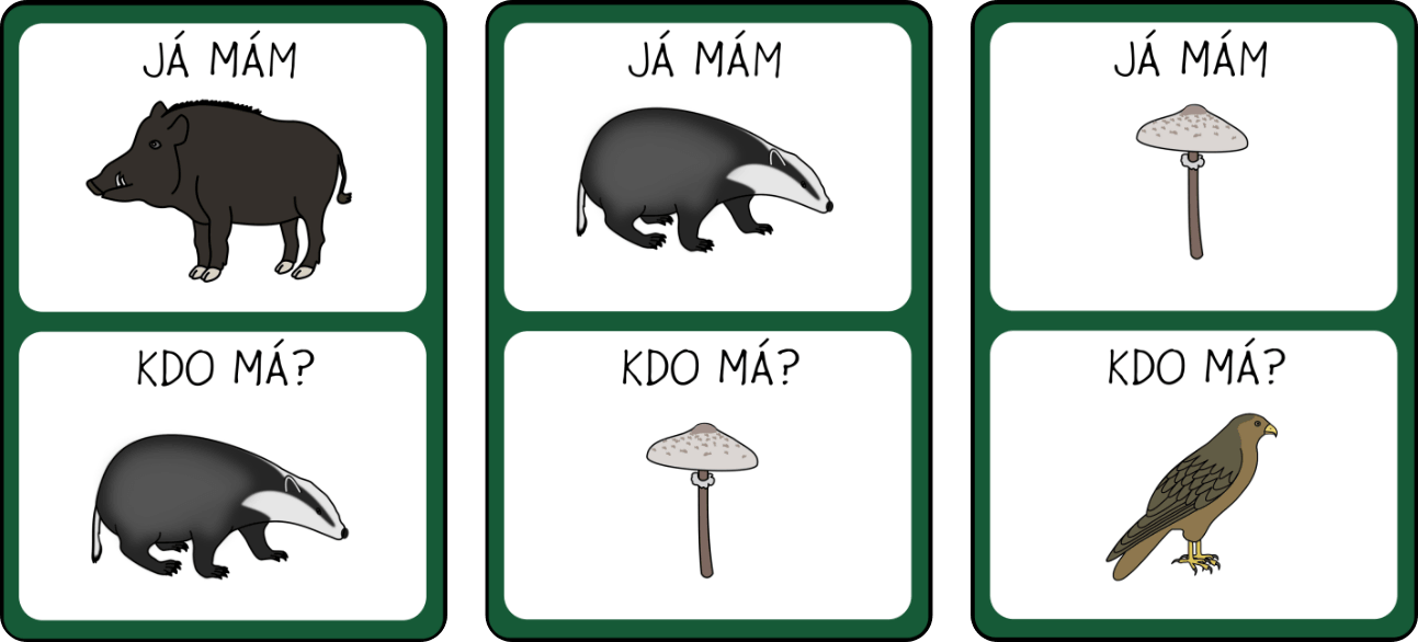 Já mám, kdo má? Les