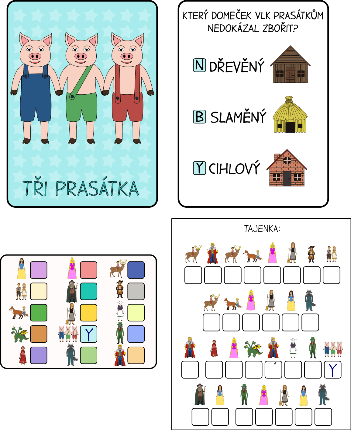 Pohádková bojovka tajenka